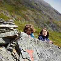 Voss - bergwandeling met de kids Fotograaf: Kyrre Wangen