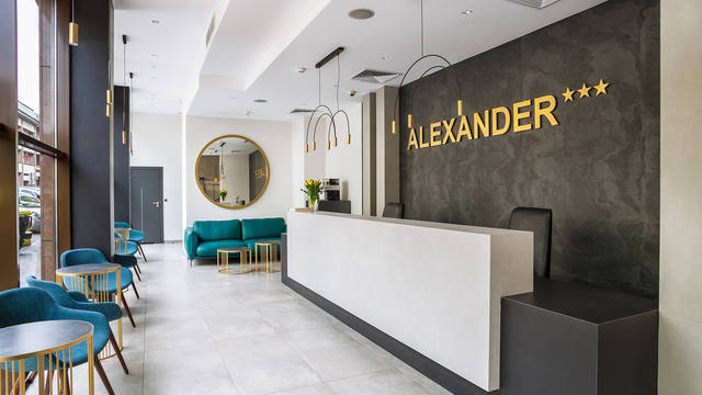 Receptie Hotel Alexander