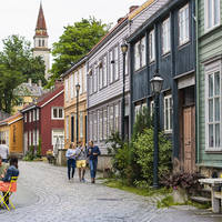 Bakklandet in Trondheim