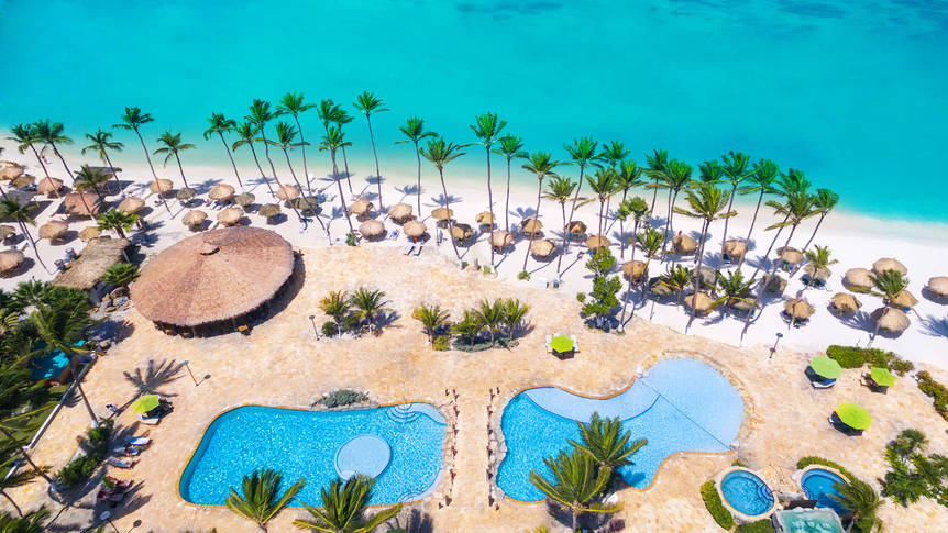 Bovenaanzicht Holiday Inn Resort Aruba