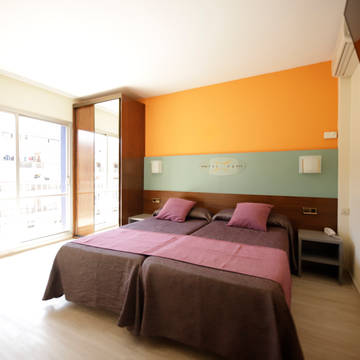 voorbeeld kamer Hotel Papi