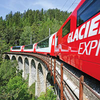 10 daagse bus en treinrondreis Glacier en Bernina Express