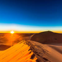 Zandduinen in Marokko