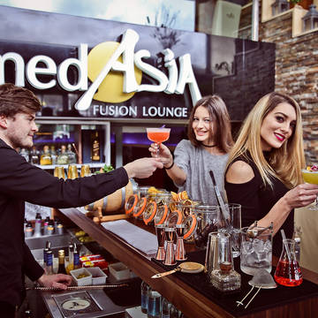 MedAsia Fusion Lounge Bar Pebbles Resort