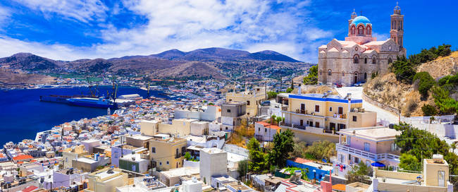 Het eiland Syros