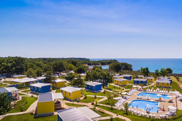 Vakantiedeal camping vakantie Istrië 🏕️ Aminess Maravea Camping Resort
