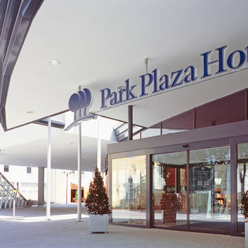 Ingang Hotel Park Plaza Trier