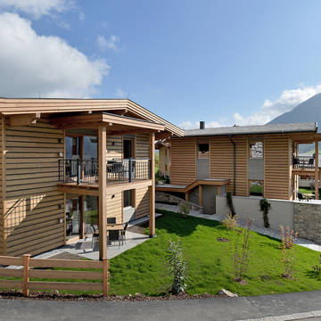 Buitenaanzicht Resort Tirol am Sonnenplateau