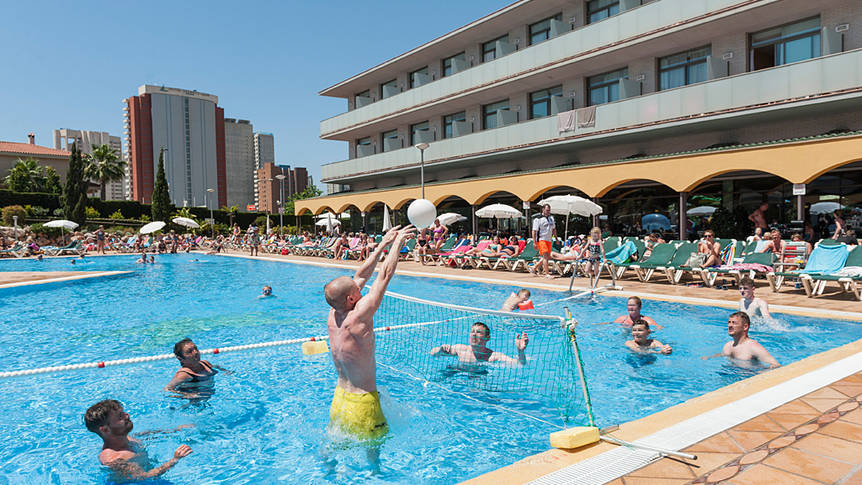 Zwembad Hotel Mediterraneo