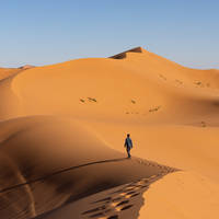 Woestijn in Merzouga