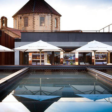 Zwembad Hotel España Ramblas