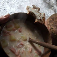 Wildernis lunch met soep 