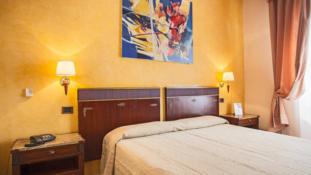 Voorbeeld economy kamer Hotel La Pace