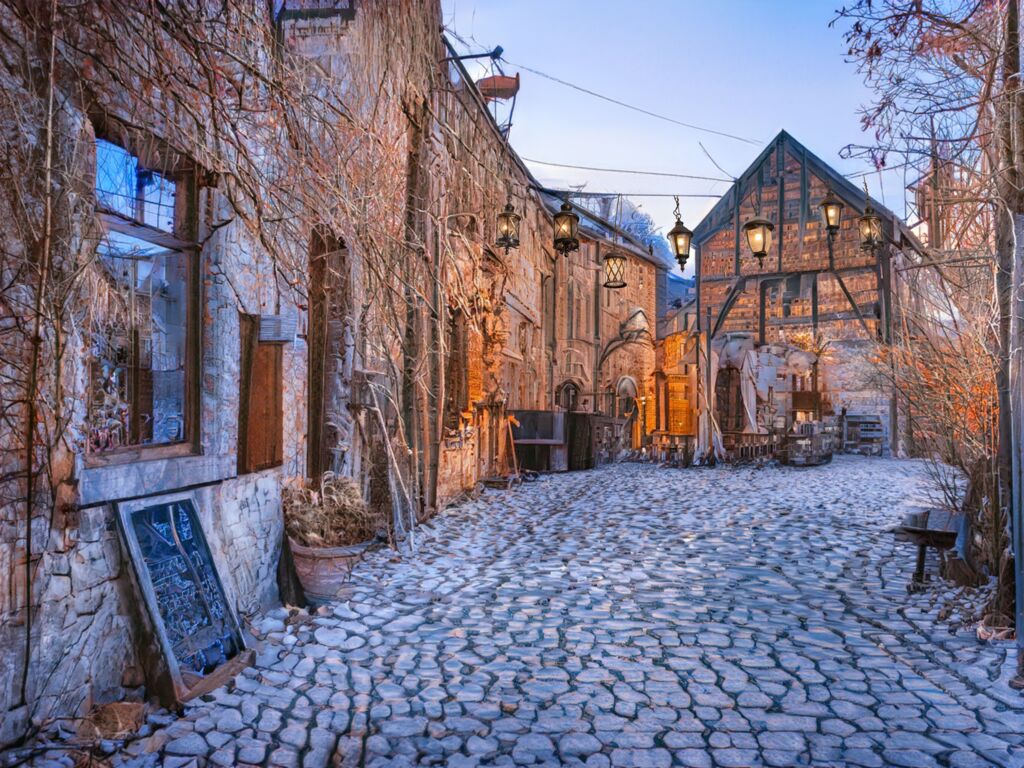 Kerstsfeer in de Belgische Ardennen, Houffalize (JI) - Rondreizen België, België